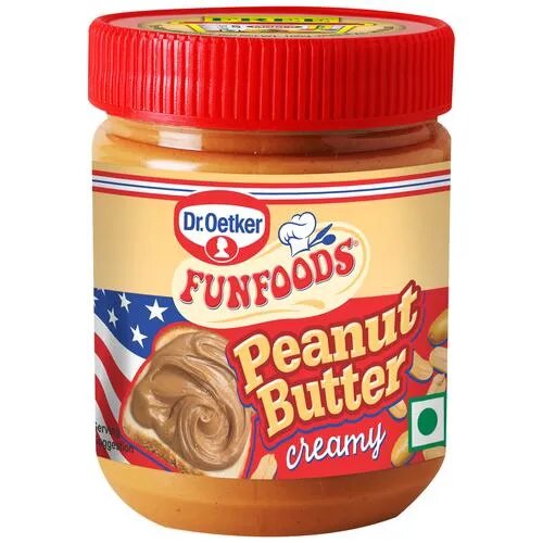 Buy Funfoods Peanut Butter Creamy -400gm at low Price | Omegafoods.in