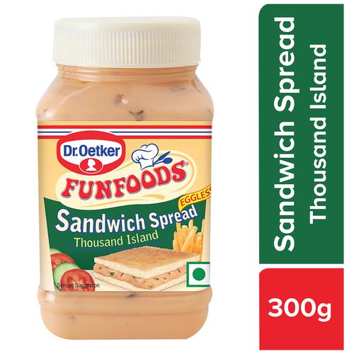 Buy Funfoods Sandwich Spread - Thousand Island -300gm at low Price | Omegafoods.in